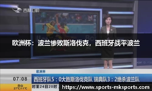 欧洲杯：波兰惨败斯洛伐克，西班牙战平波兰